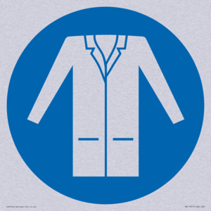 Custom Mandatory: Wear a lab coat